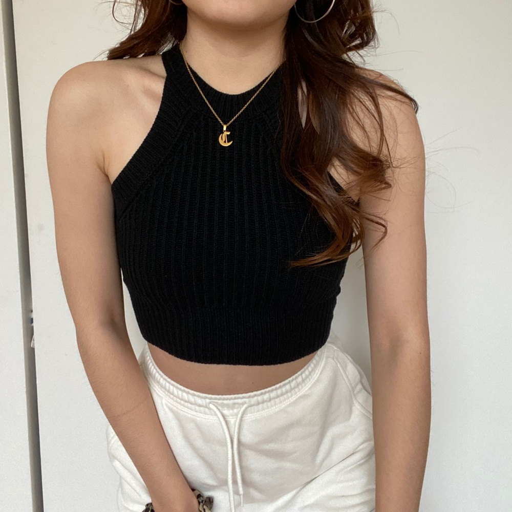 Brandy Melville Ribbed Cropped Tank